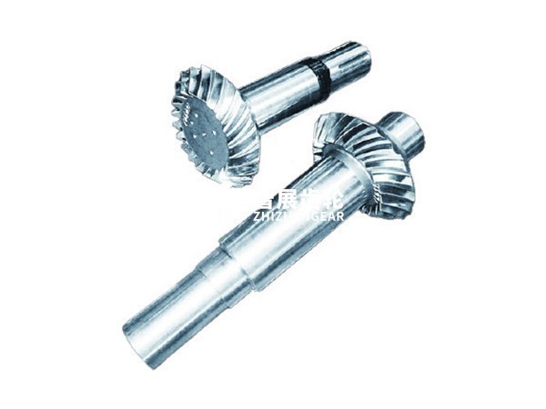 Spiral bevel gear shaft